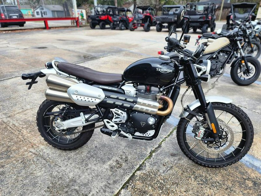 2022 Triumph Scrambler 1200 XE Sapphire Black