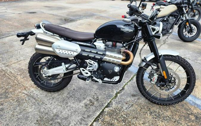 2022 Triumph Scrambler 1200 XE Sapphire Black