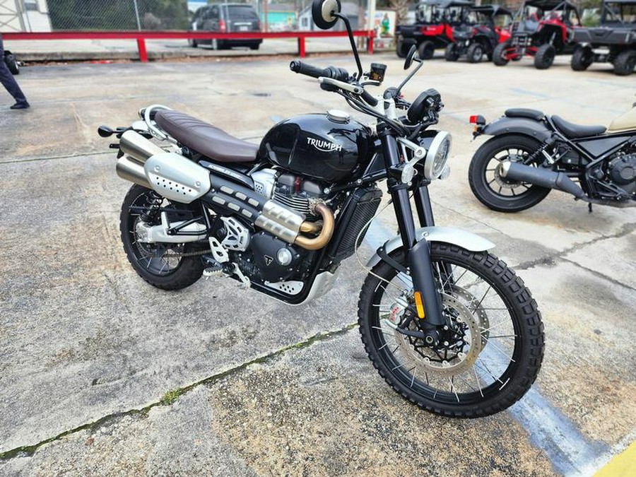 2022 Triumph Scrambler 1200 XE Sapphire Black