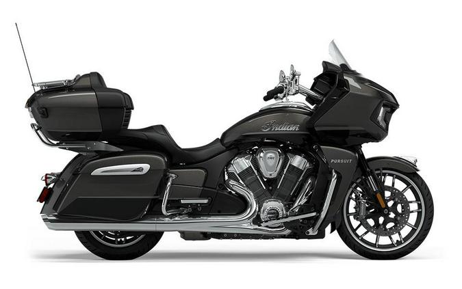 2024 Indian Motorcycle Pursuit® Limited - Titanium/Black Metallic