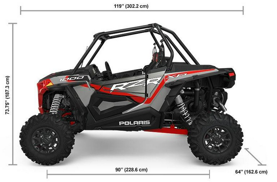 2022 Polaris Industries RZR XP 1000 Premium Indy Red