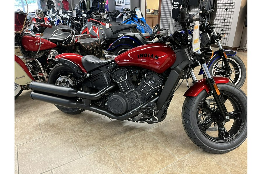 2024 Indian Motorcycle Scout® Bobber Sixty ABS - Sunset Red Metallic