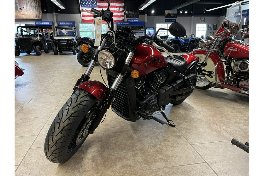 2024 Indian Motorcycle Scout® Bobber Sixty ABS - Sunset Red Metallic