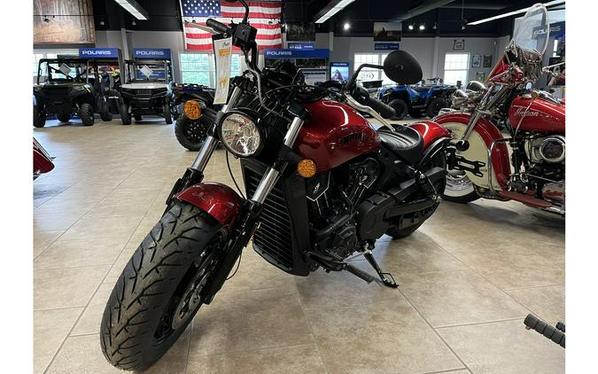 2024 Indian Motorcycle Scout® Bobber Sixty ABS - Sunset Red Metallic