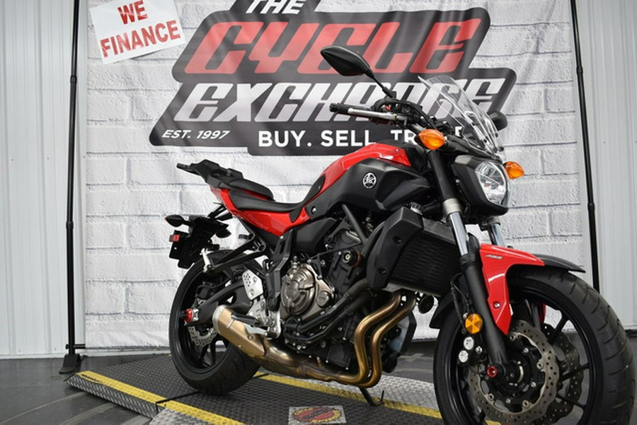 2017 Yamaha FZ 07 ABS