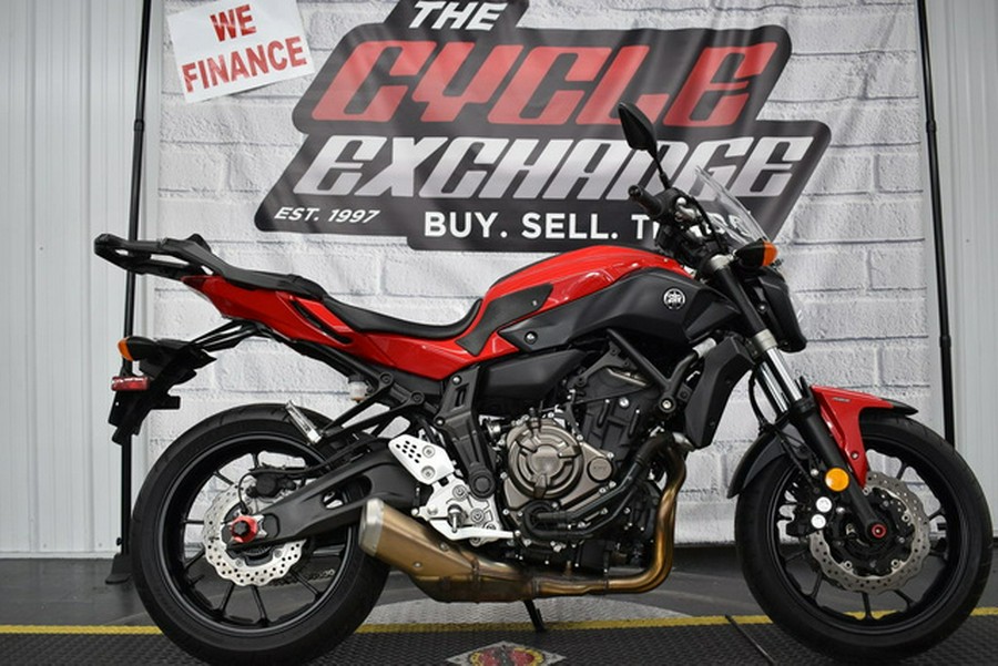 2017 Yamaha FZ 07 ABS