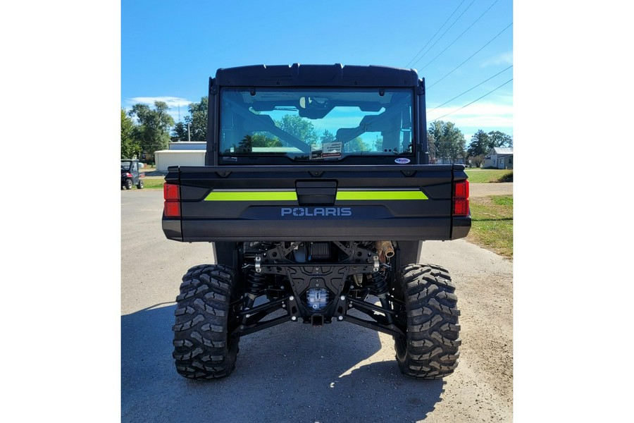 2023 Polaris Industries RANGER XP 1000 Premium Super Graphite with Lifted Lime Accents