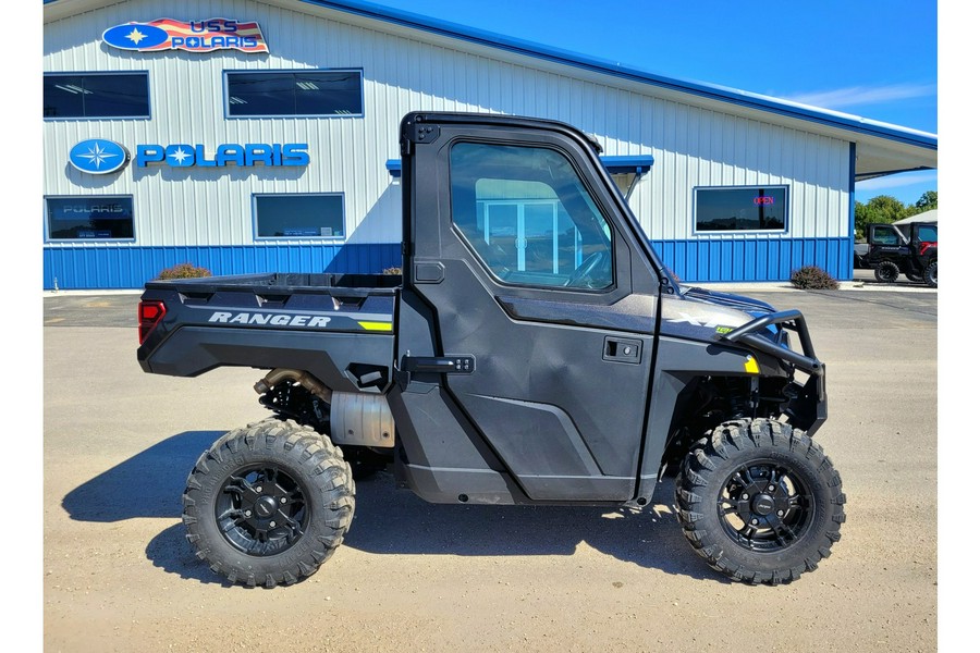 2023 Polaris Industries RANGER XP 1000 Premium Super Graphite with Lifted Lime Accents