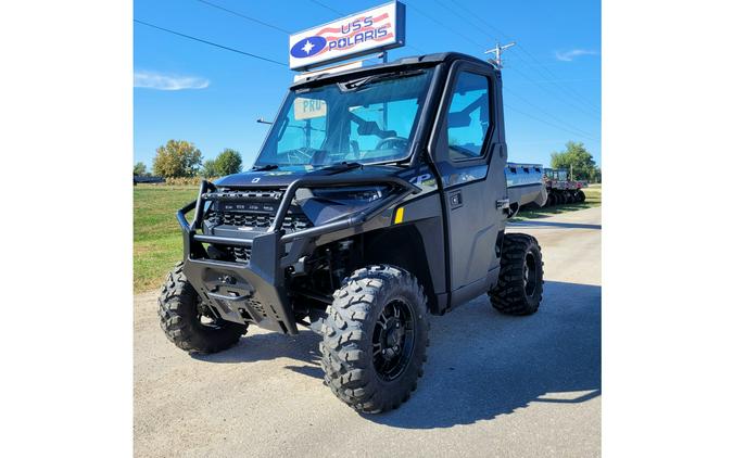 2023 Polaris Industries RANGER XP 1000 Premium Super Graphite with Lifted Lime Accents