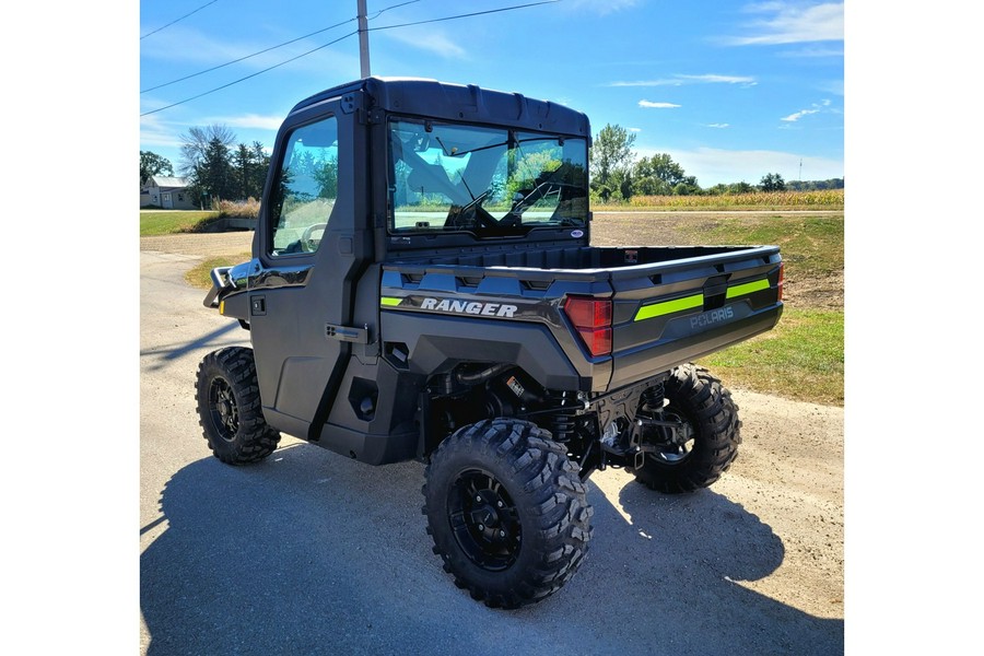 2023 Polaris Industries RANGER XP 1000 Premium Super Graphite with Lifted Lime Accents