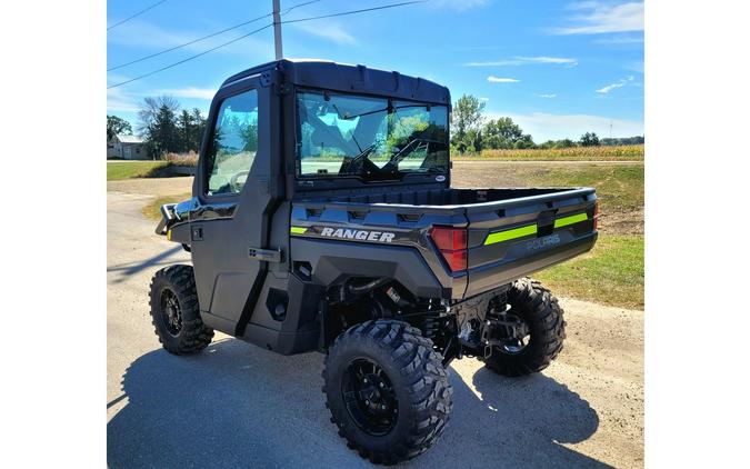 2023 Polaris Industries RANGER XP 1000 Premium Super Graphite with Lifted Lime Accents