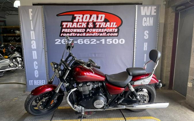 2017 Triumph Thunderbird Storm ABS Lava Red