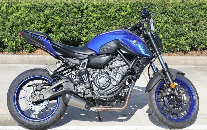 2022 Yamaha Motor Corp., USA MT-07