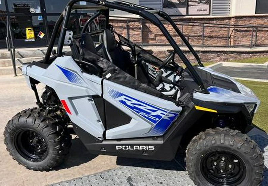 2025 Polaris Industries RZR® 200 EFI Storm Gray & Polaris Blue