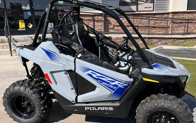 2025 Polaris Industries RZR® 200 EFI Storm Gray & Polaris Blue