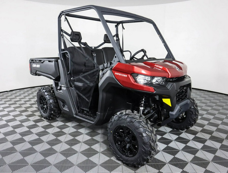 2024 Can-Am Defender DPS HD10 Fiery Red