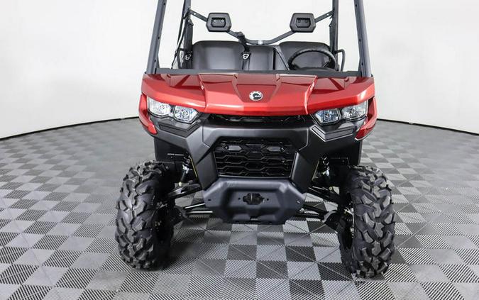 2024 Can-Am® Defender DPS HD10 Fiery Red