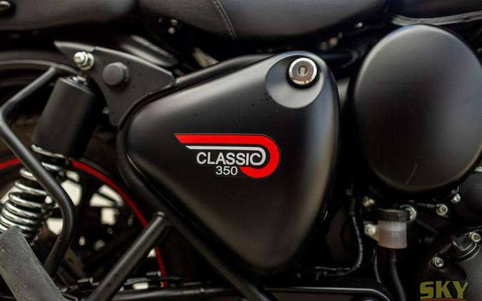 2023 Royal Enfield Classic 350 Dark Stealth Black