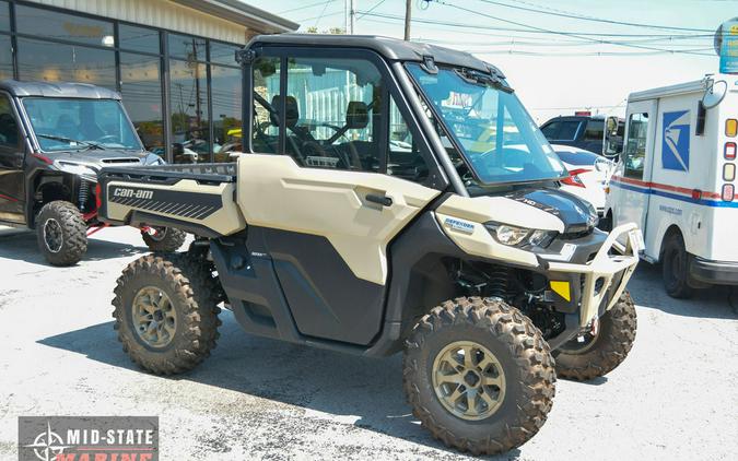 2024 Can-Am® Defender Limited HD10 Desert Tan & Timeless Black