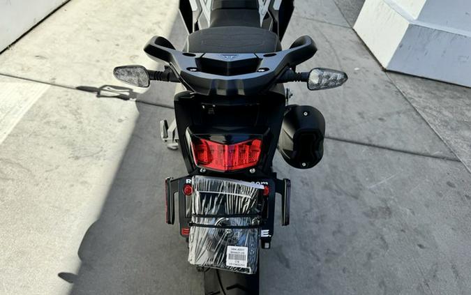 2025 Triumph Tiger 900 GT Pro Snowdonia White Sapphire Black
