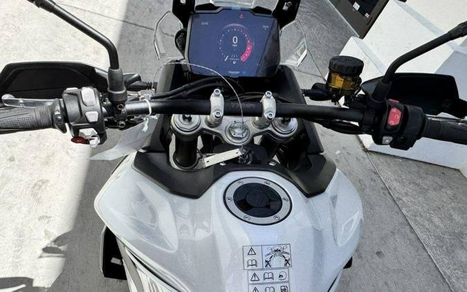 2025 Triumph Tiger 900 GT Pro Snowdonia White Sapphire Black