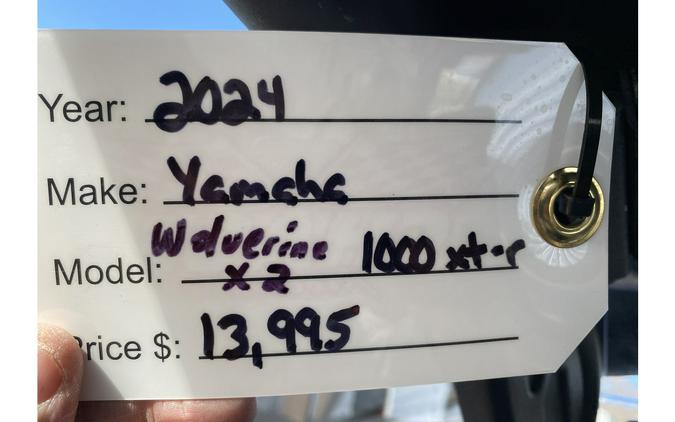 2024 Yamaha WOLVERINE X2 1000 XT-R