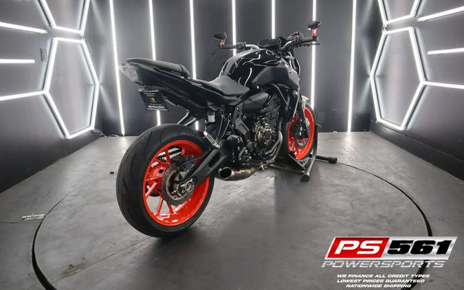 2019 Yamaha Motor Corp., USA MT-07
