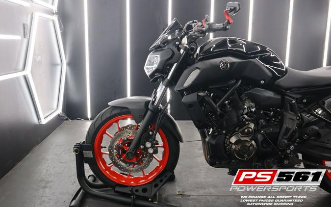 2019 Yamaha Motor Corp., USA MT-07