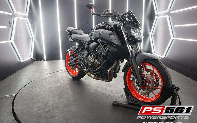 2019 Yamaha Motor Corp., USA MT-07