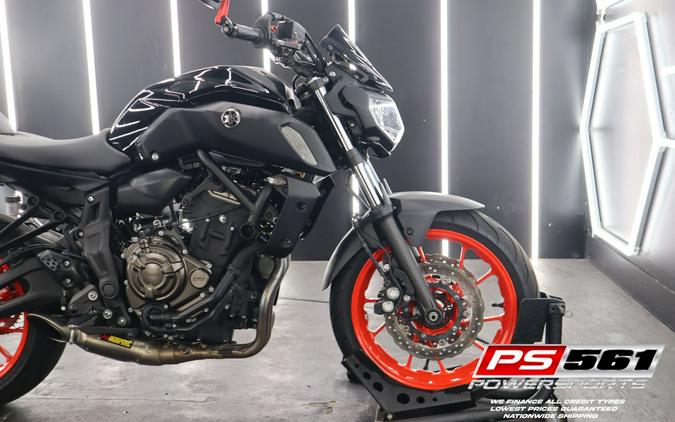 2019 Yamaha Motor Corp., USA MT-07