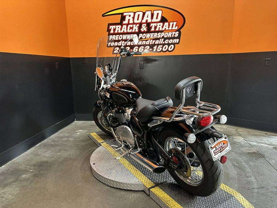 2018 Triumph Bonneville Speedmaster Jet Black