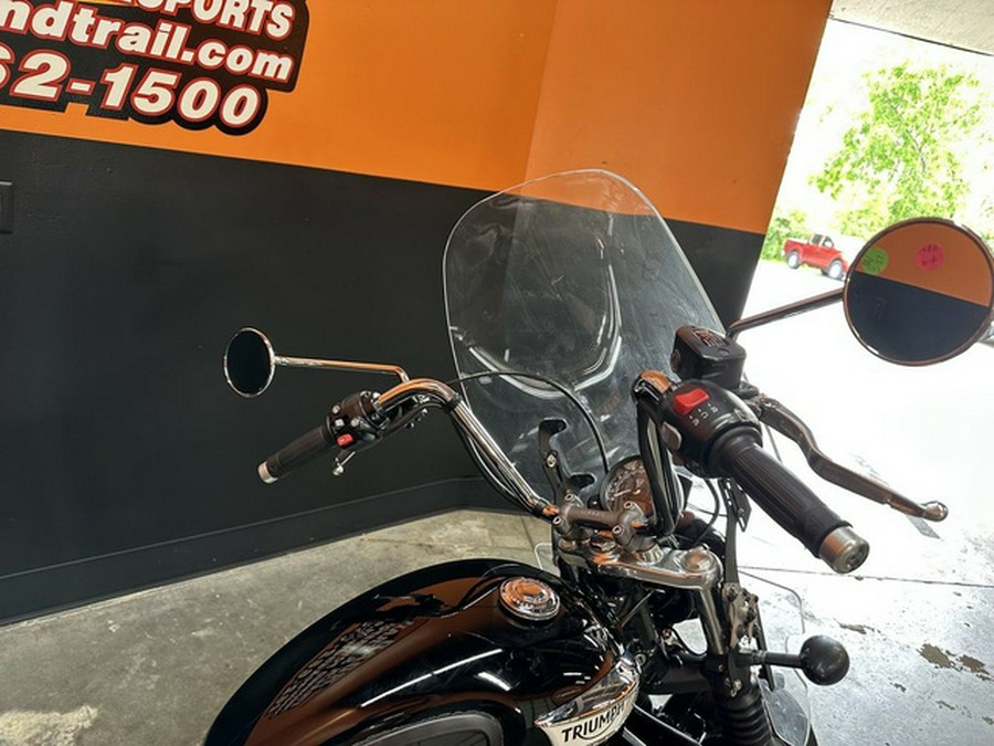 2018 Triumph Bonneville Speedmaster Jet Black