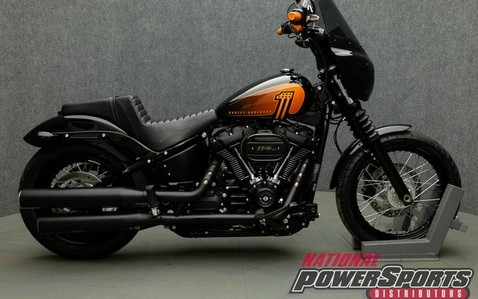 2021 HARLEY DAVIDSON FXBBS STREET BOB 114 W/ABS