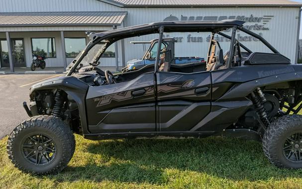 2025 Kawasaki Teryx KRX4 1000 Blackout Edition
