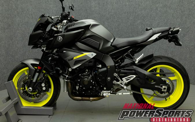 2018 YAMAHA MT10 W/ABS