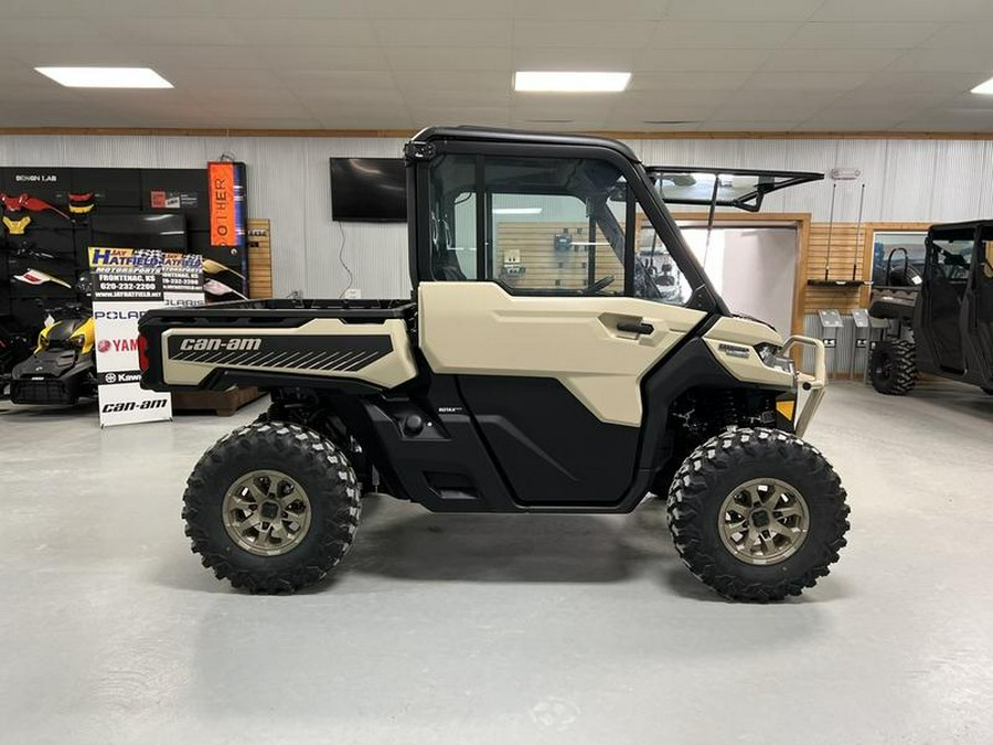 2024 Can-Am® Defender Limited HD10 Desert Tan & Timeless Black