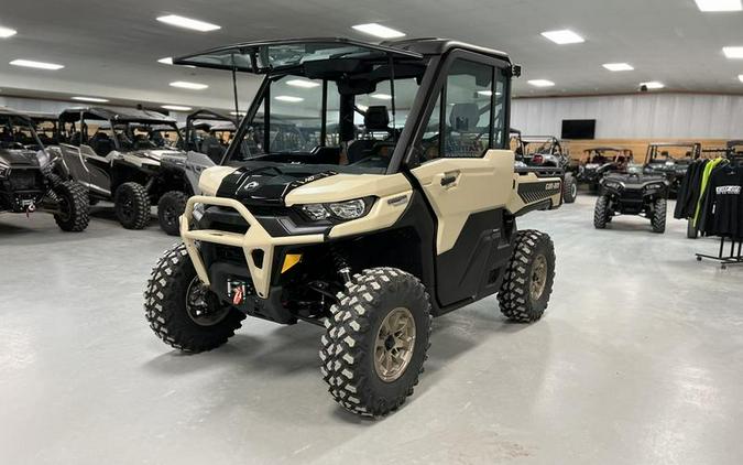 2024 Can-Am® Defender Limited HD10 Desert Tan & Timeless Black