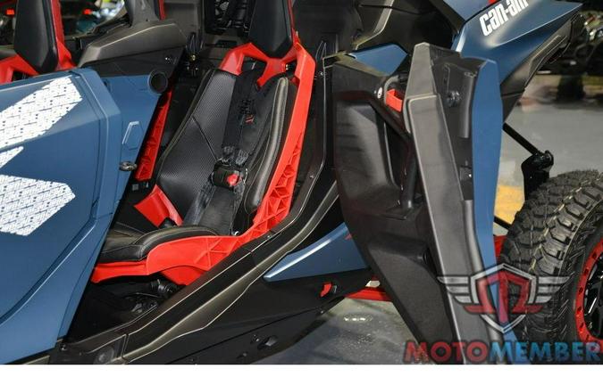 2025 Can-Am Maverick R Max X RS Dusty Navy & Legion Red
