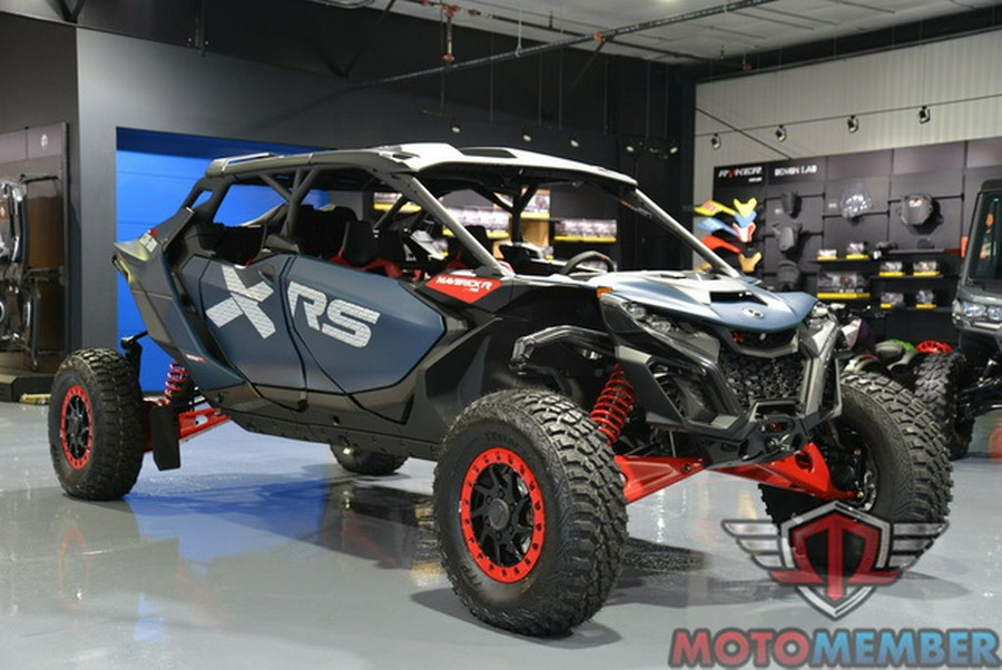 2025 Can-Am Maverick R Max X RS Dusty Navy & Legion Red