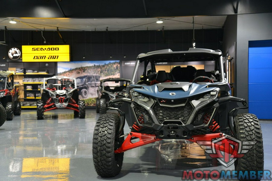 2025 Can-Am Maverick R Max X RS Dusty Navy & Legion Red