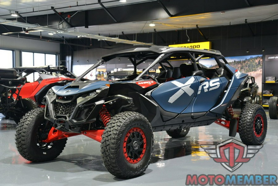2025 Can-Am Maverick R Max X RS Dusty Navy & Legion Red