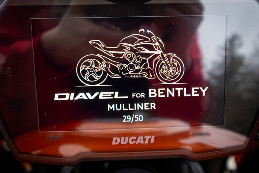 2025 Ducati Diavel for Bentley Mulliner