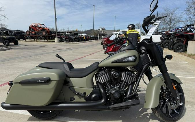 2025 Indian Motorcycle® Springfield ® Dark Horse® Moss Green Smoke