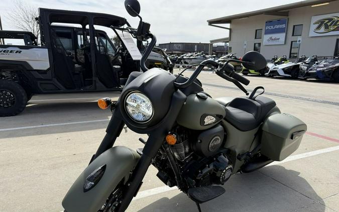 2025 Indian Motorcycle® Springfield ® Dark Horse® Moss Green Smoke