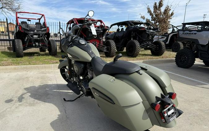 2025 Indian Motorcycle® Springfield ® Dark Horse® Moss Green Smoke