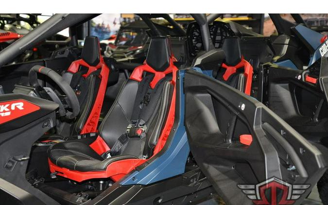 2025 Can-Am Maverick R Max X RS With Smart-Shox Dusty Navy & Legion Red