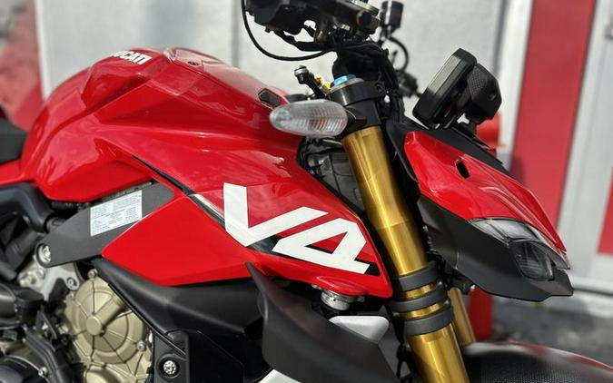 2021 Ducati Streetfighter V4 S Ducati Red