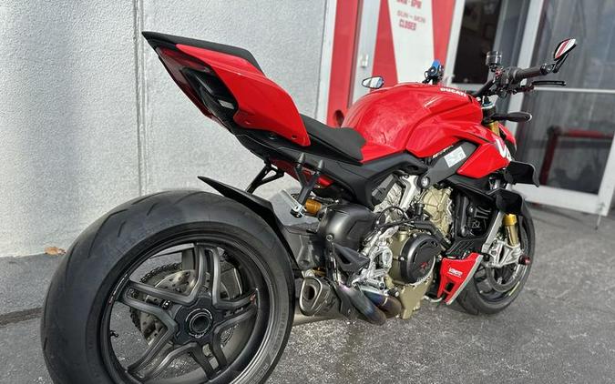 2021 Ducati Streetfighter V4 S Ducati Red