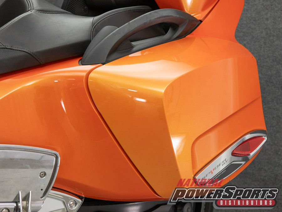 2019 CAN-AM SPYDER RT LIMITED SE6 TRIKE W/ABS