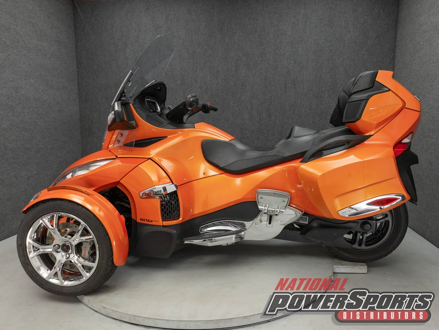 2019 CAN-AM SPYDER RT LIMITED SE6 TRIKE W/ABS